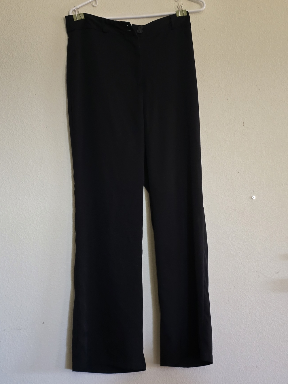 Classic Black Wide-Leg Women’s Pants